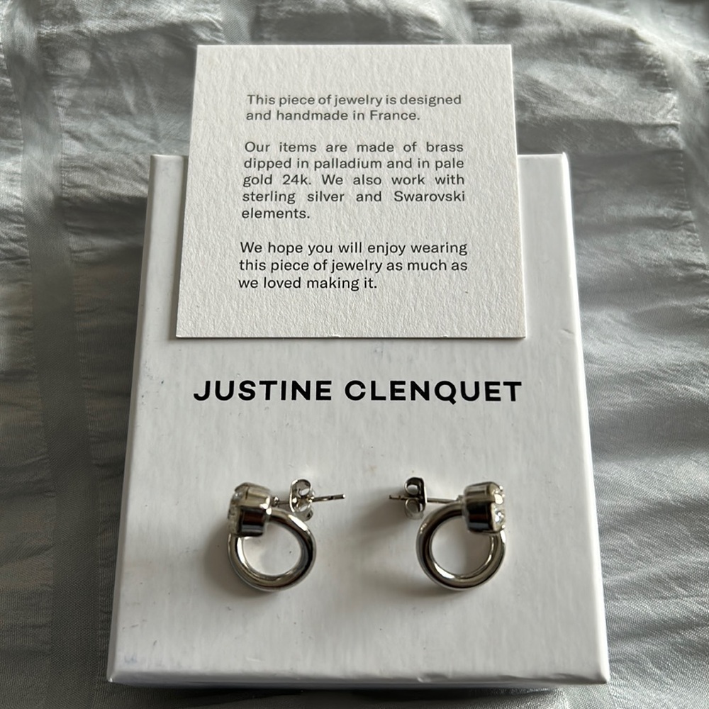 Justine Clenquet earrings